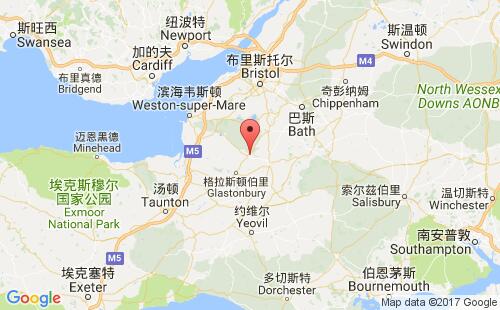 韋爾斯港口地圖