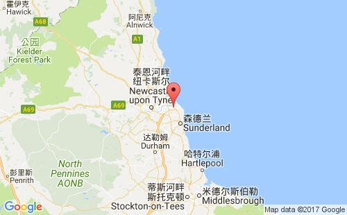 太恩港港口地圖