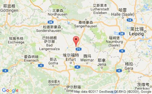 瑟默達港口地圖