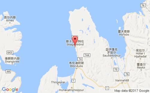 斯卡加斯特倫港口地圖