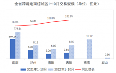 四川前10月跨境電商交易規(guī)模超800億元