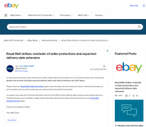 旺季罷工再爆發(fā),eBay延長賣家交貨時(shí)間